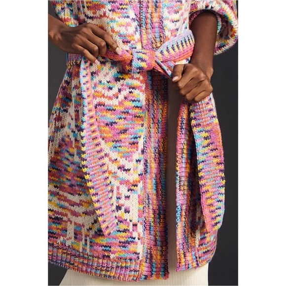 FARM Rio Wild Hearts Longline Cardigan XS - Picture 12 of 13